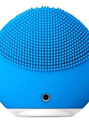 Щётка для чистки лица foreo голубая