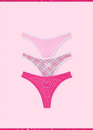 Набір трусиків victoria’s secret pink