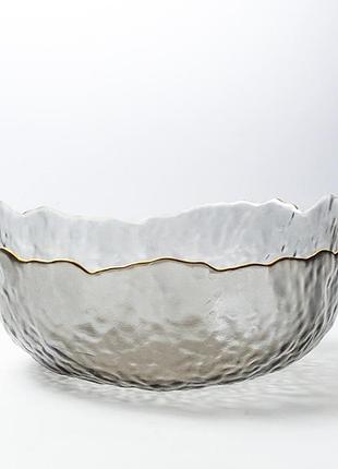 Салатник glass 18456 16 см черный