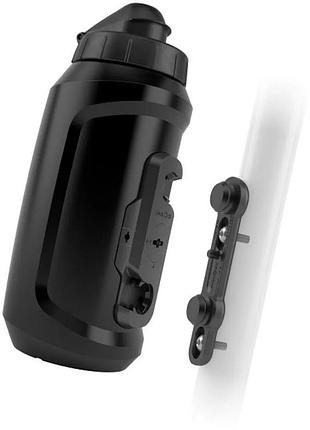 Фляга з конектором і базою fidlock twist bottle 750 мл чорний