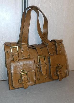 Шкіряна сумка mulberry roxanne