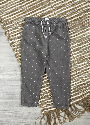Штани мікровельвет h&m 92 см