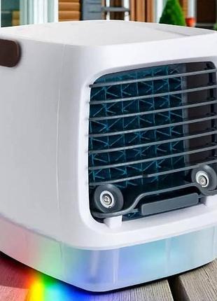 Мини-кондиционер охладитель с резервуаром для воды air cooler and xl-1375 белый