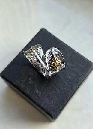 Каблучка chrome hearts the raven's kiss