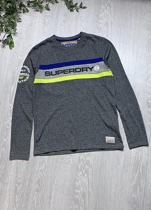 Кофта лонгслив superdry (m)