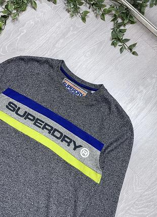 Кофта лонгслів superdry (m) 2