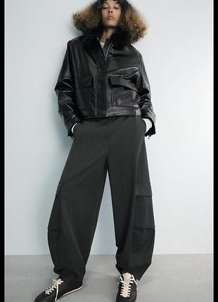 Куртка на меху zara 2