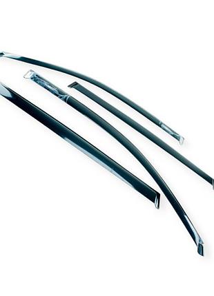 Ветровик toyota land cruiser 100, lexus lx 470 (1997-2007) (дефлектор) (скотч) (к-кт 4 шт) hic