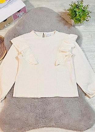 Ніжна блузочка zara ідеальний стан