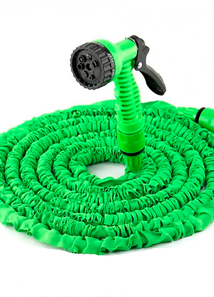 Садовый шланг expandable hose 7,5м (xhose 7,5 метров) + в подарок насадка-распылитель для полива