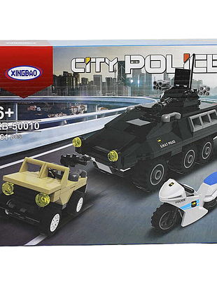 Конструктор спецзавдання city police 261 деталь xingbao