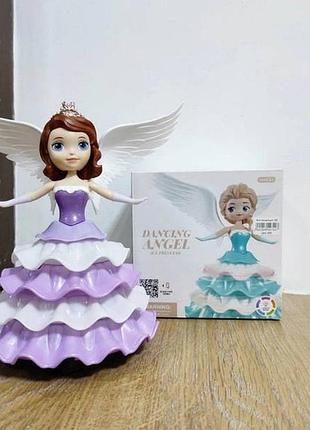 Кукла-ночник танцующая с крылышками dancing angel ice princess