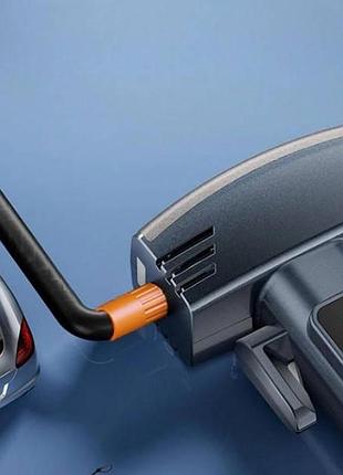 Компресор портативний з дисплеєм 7,4v, 20l/min, 150psi/8bar, 2000mahx2 sw-201