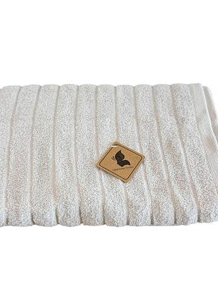 Полотенце банное махровое l&m home textiles 21096 70х140 см серое