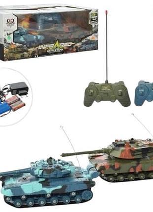 Комплект для парной игры в танковый бой с двумя танками на радиоуправлении 333 - тк 11