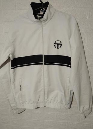 Вінтажна олімпійка sergio tacchini damarindo (made in italy) — розмір l