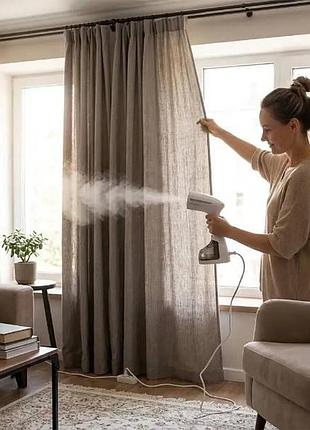 Відпарювач ручний вертикальний domotec ms 5363 білий