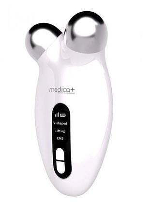 Массажер ems микроток-лифтинг для лица medica+ skin lifting 6.0 (япония) белый 50237