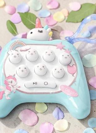 Игрушка антистресс брелок pop it pro unicorn