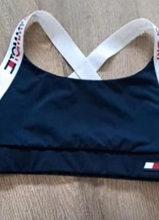 Женский спортивный топ, топик tommy hilfiger, размер s