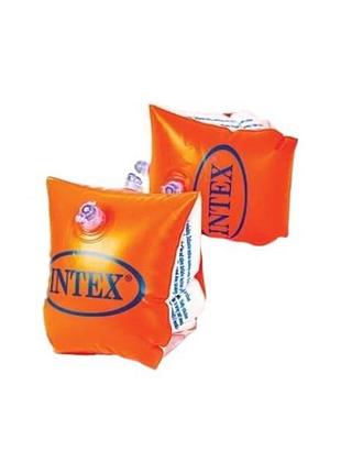 Нарукавники дитячі надувні 23х15см intex 58642 eu помаранчеві