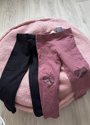 Утеплені легінси h&m на дівчинку