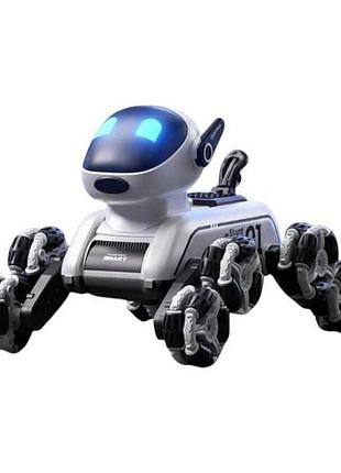 Робот-собака с музыкой, управлением от руки и 8 колесиками robot dog
