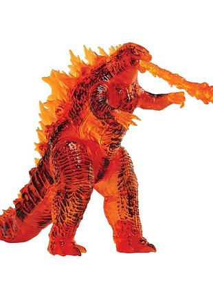 Дитяча ігрова фігурка "вогняна ґодзілла" godzilla vs. kong 35217n 15 см