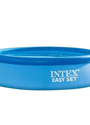 Бассейн круглый надувной трехслойный пвх easy set 366x76см intex 28130