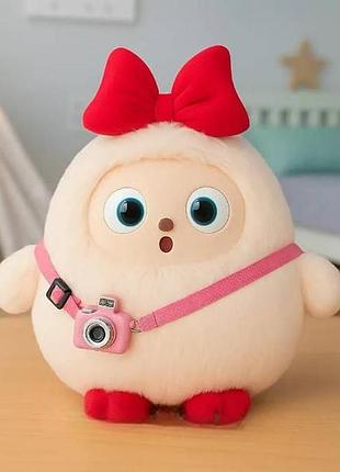 Игрушка мягкая интерактивная с искусственным интеллектом smart ai plush kiki бежевая