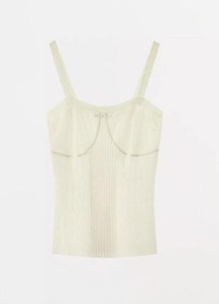 Розкішний топ/майка/блуза/сіточка zara. іспанія.