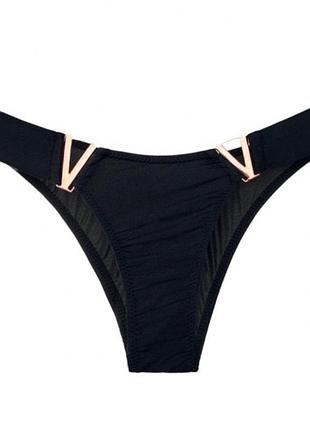 Плавки, трусики, низ від купальника з декором в стилі victoria secret.