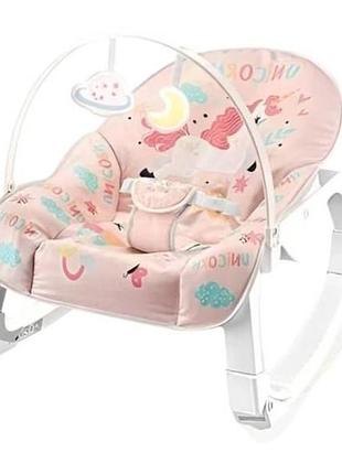 Детский шезлонг happy baby yk7007а x-640 разноцветный