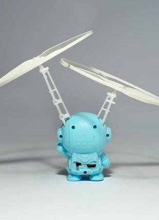 Игрушка летающая космонавт с подсветкой от usb spaceman голубая