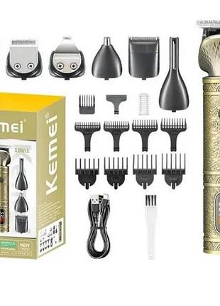 Триммер с дисплеем 18 в 1 kemei km-2313