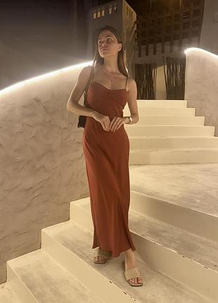 Сукня favorite daughter, розмір xs, теракотовий колір