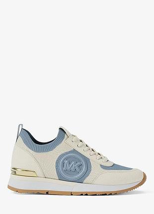 Жіночі кросівки michael kors jenkins two-tone stretch knit trainer оригінал
