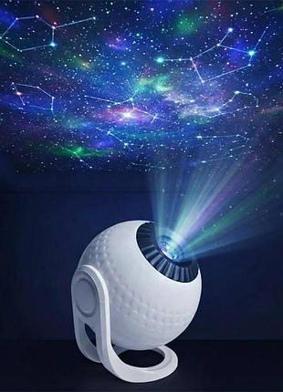 Проектор зоряного неба 12 слайдів з пультом galaxy projector at-t08