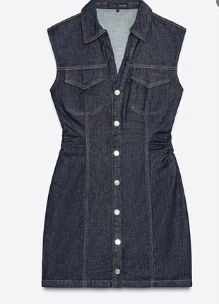 Сукня джинсова zara 3