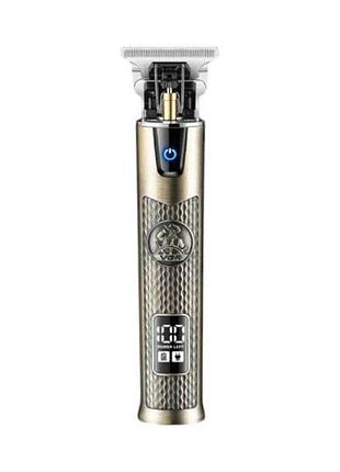 Триммер аккумуляторный 4 насадки vgr v-983 серый