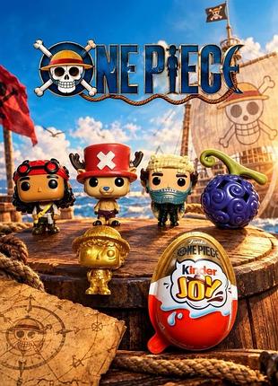 Повторки kinder joy one piece netflix fanko pop колекційні фігурки кіндер джой ван піс нетфлікс фанко поп 1 шт.