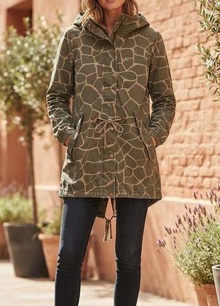 Оригінальна парка adidas originals giraffe woven parka (khaki)