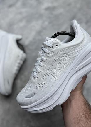 Кросівки жіночі hoka bondi 9 wide (широка колодка) (40 (25 см))