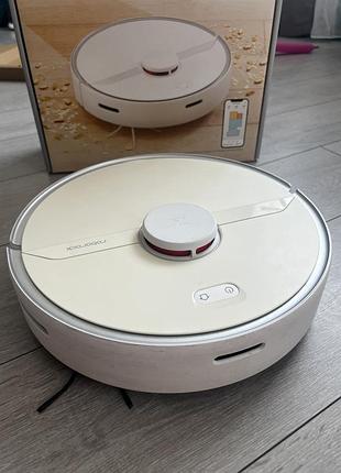 Roborock s6 pure — робот-пилосос, вологе прибирання, лазерна навігація, коробка