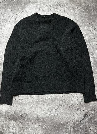 Базовий класичний шерстяний светр uniqlo