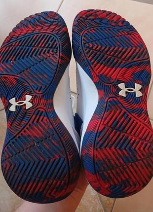 Кожаные высокие кроссовки under armour 6