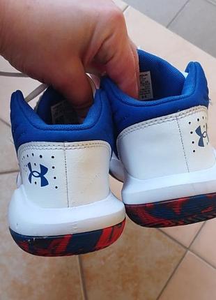 Кожаные высокие кроссовки under armour 3