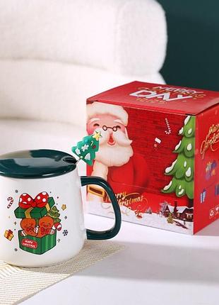 Кружка заварювальна новорічна merry christmas 4 14848 400 мл