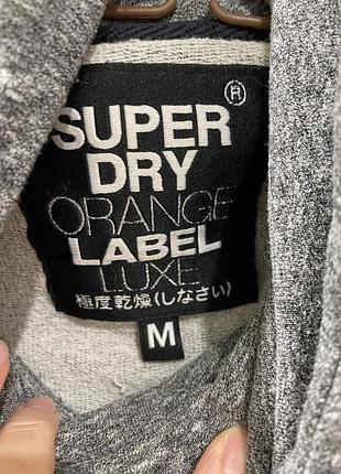 Кофта укороченная толстовка superdry 3