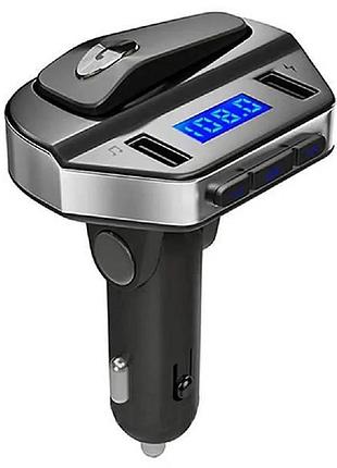 Трансмітер/модулятор her8 + bluetooth гарнітура